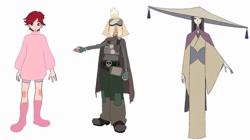Yurei Deco characters Yurei Deco characters